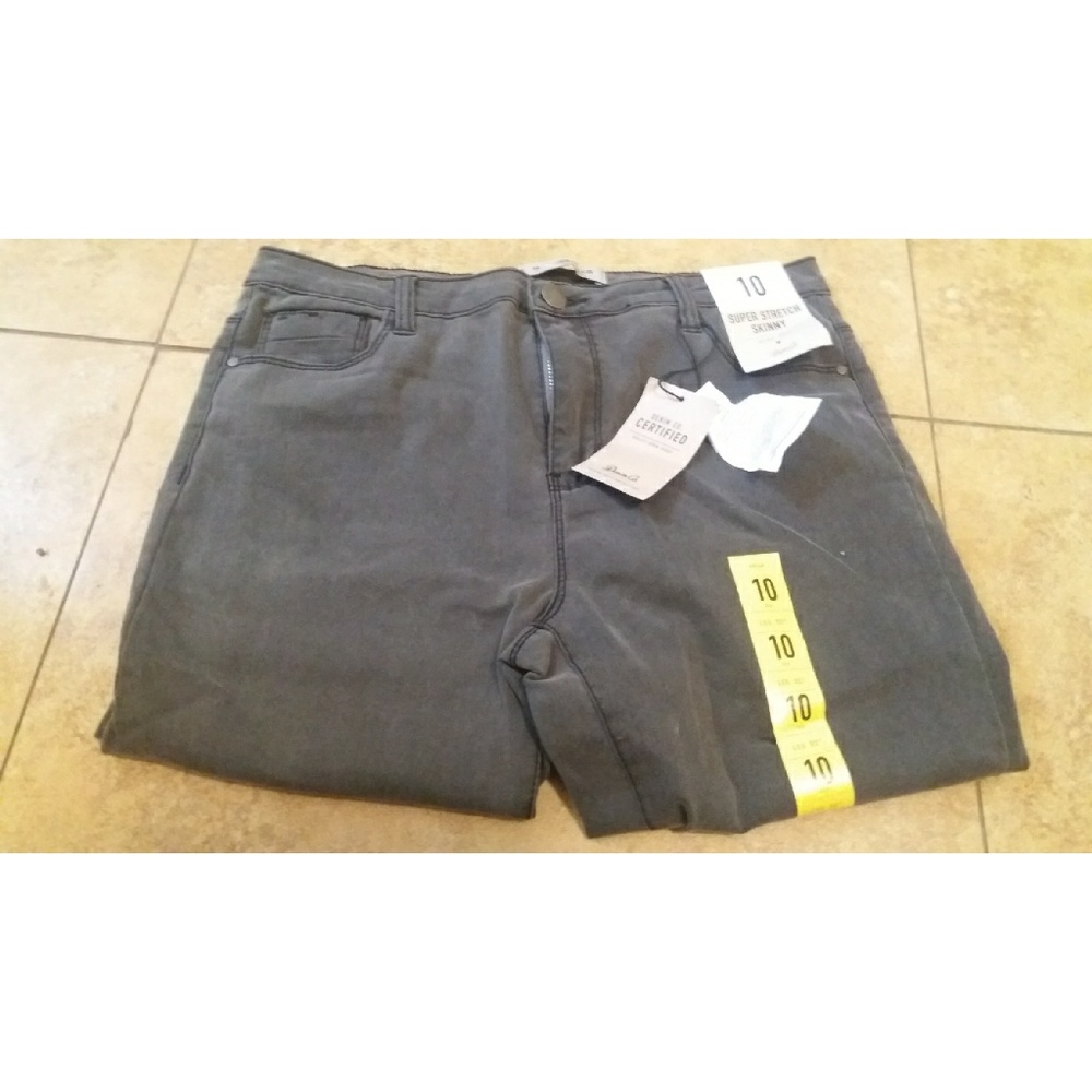 Grey Super stretch skinny Jeans
